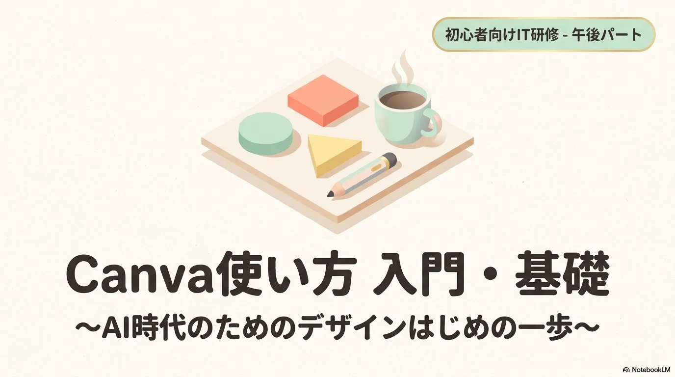 Day 01後半カバー：Canva使い方入門・基礎