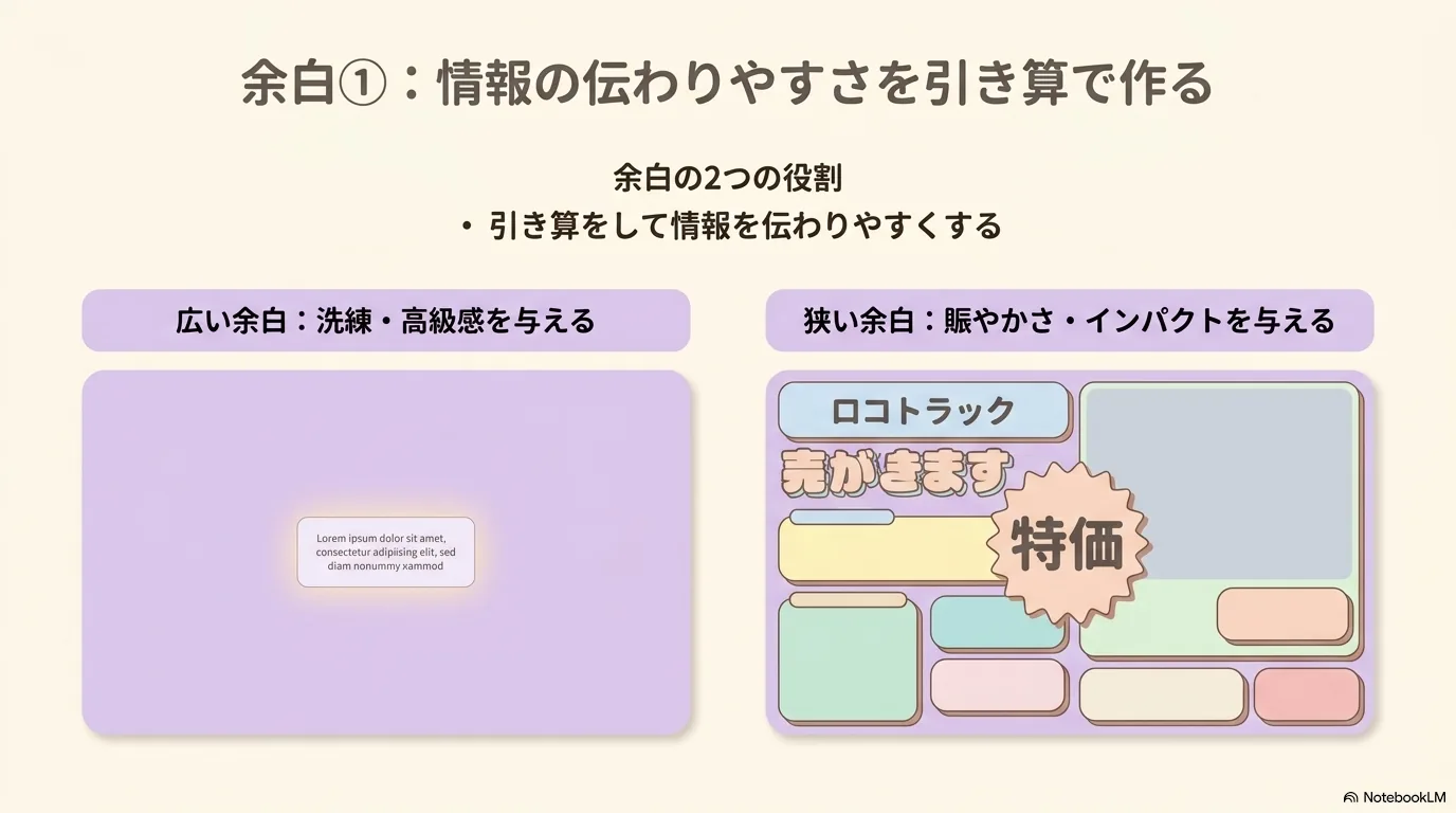 余白の原則