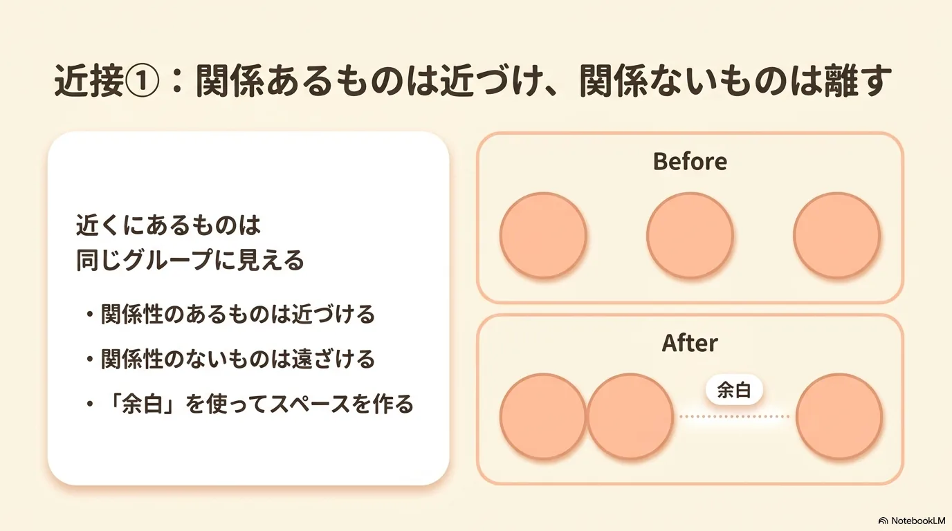 近接の原則