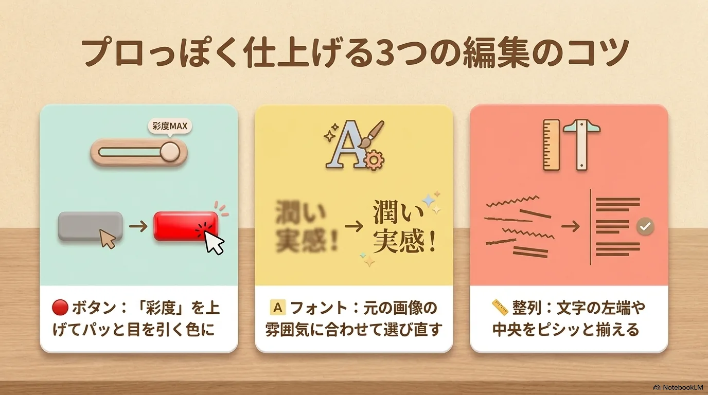 Canvaでバナーを仕上げる