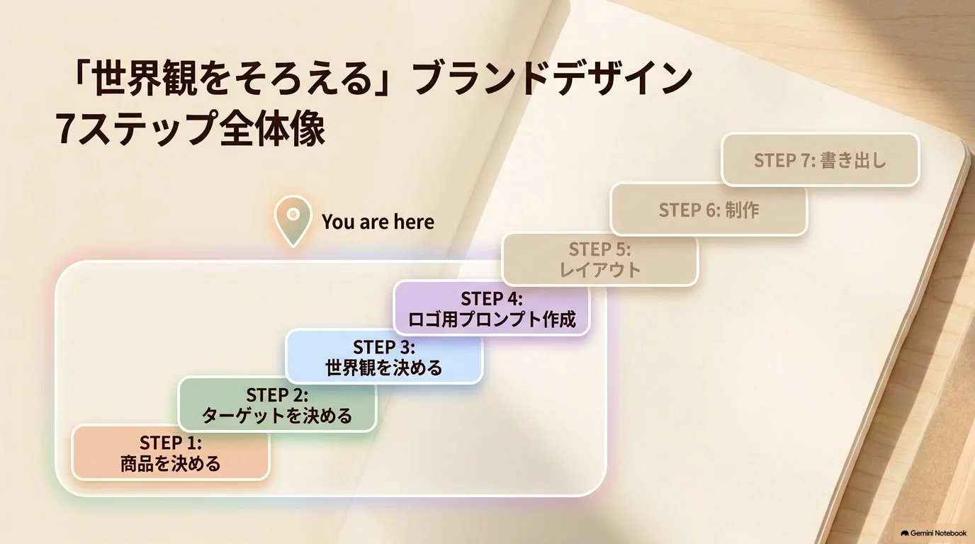 世界観をそろえる7ステップ