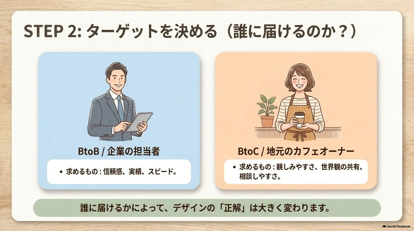 STEP2 ターゲットをたった1人まで具体化する