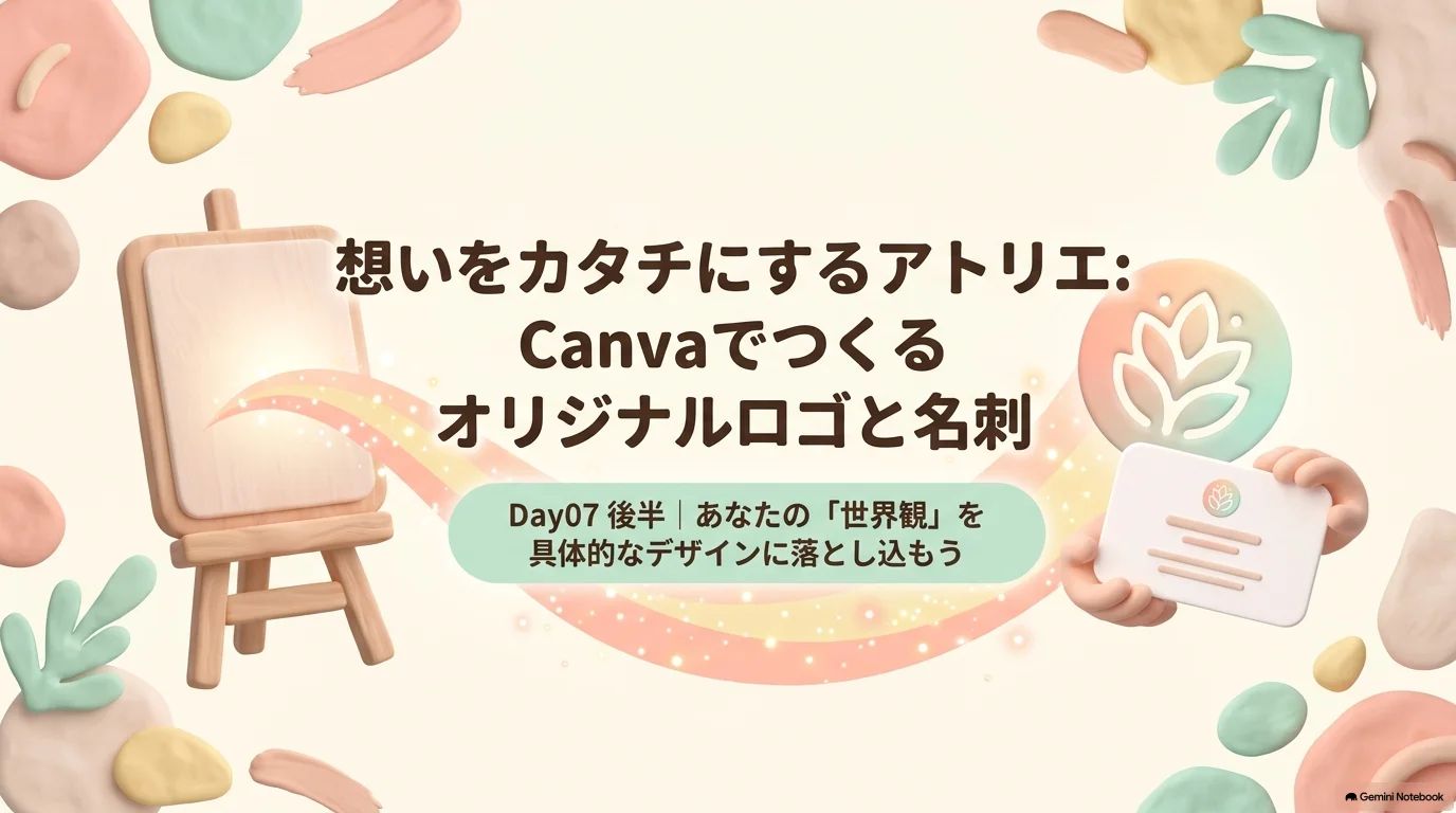 Day 07後半：Canvaでロゴと名刺を作ってみよう