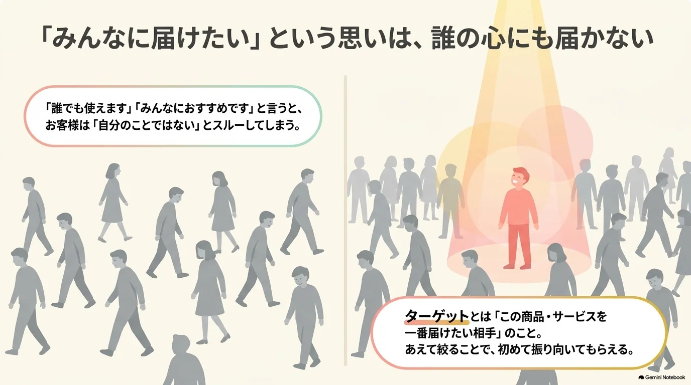 みんなに届けたいは誰の心にも届かない