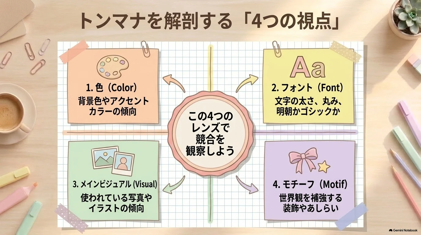 トンマナを解剖する4つの視点