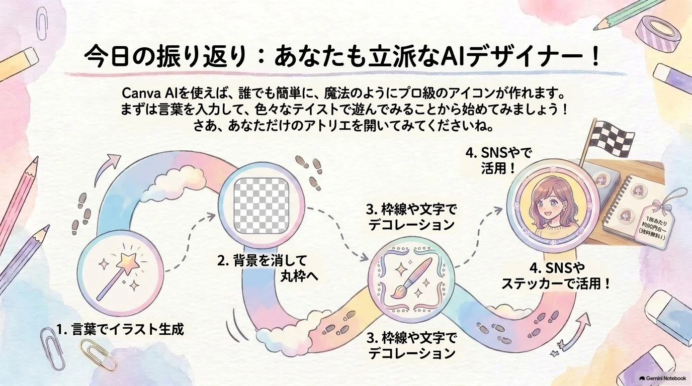顔アイコン制作のまとめ