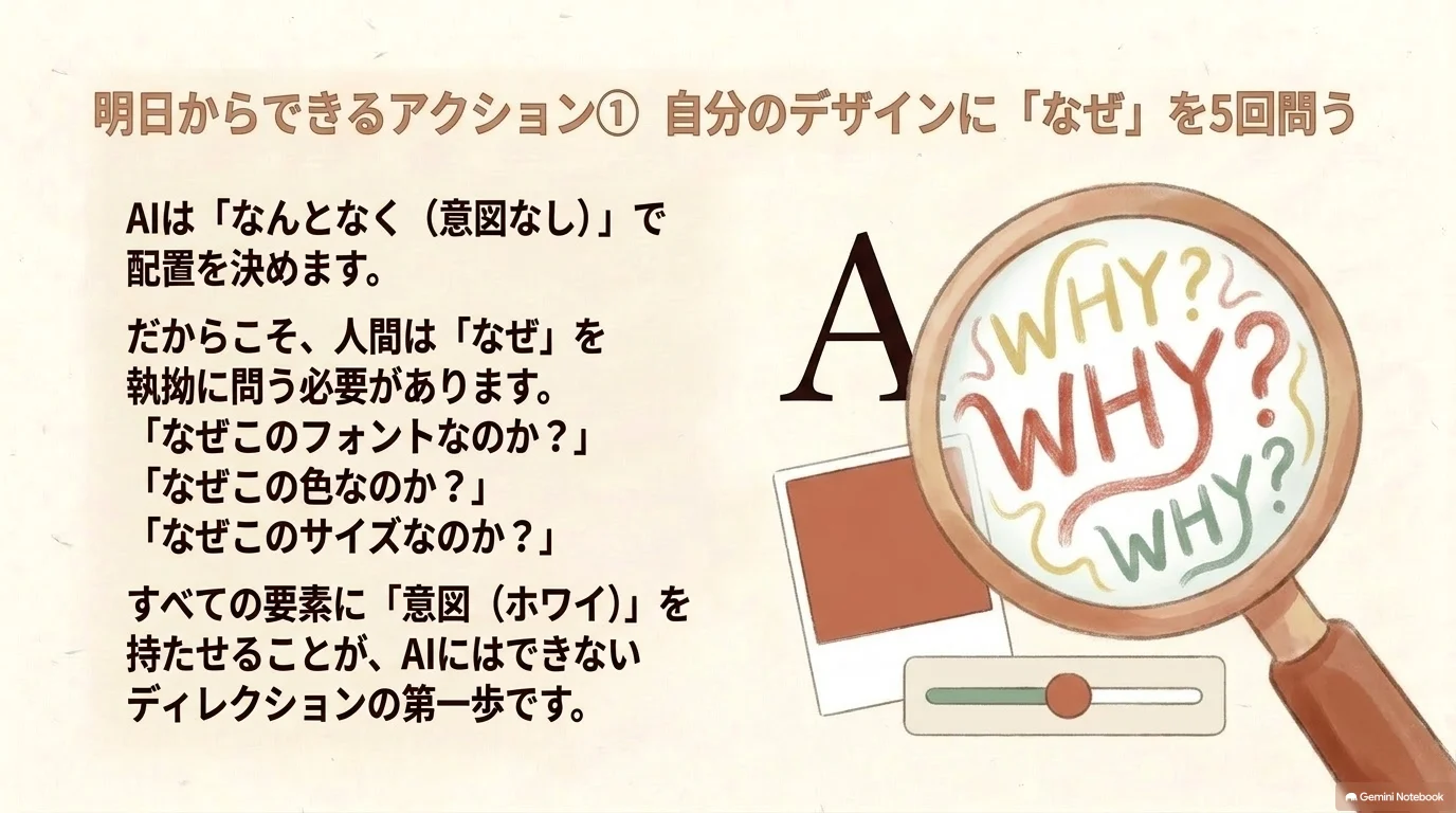 AIデザインを使いこなす3つの行動