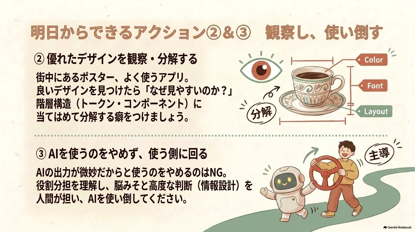 観察と分解を習慣にする