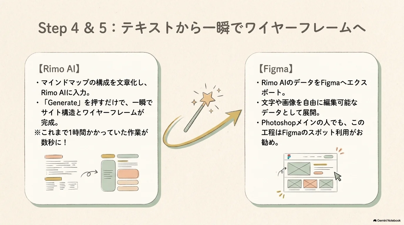Step4&5：RelumeからFigmaへ