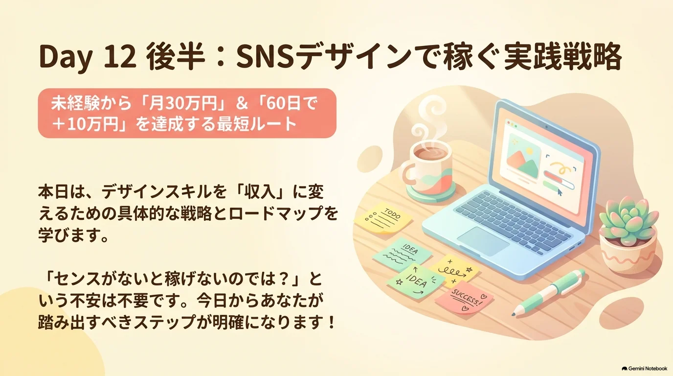 Day 12後半 SNSデザインで稼ぐ実践戦略