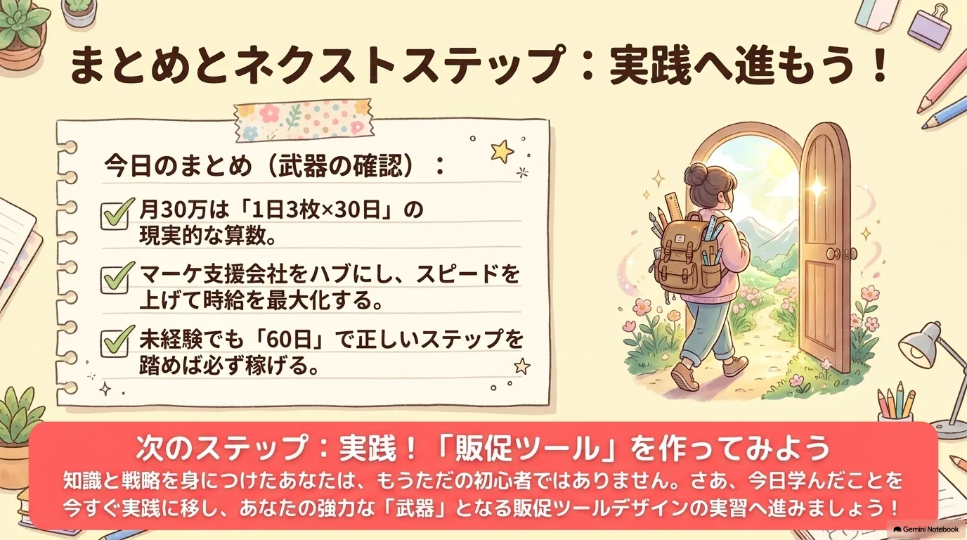 まとめとネクストステップ：実践へ進もう！
