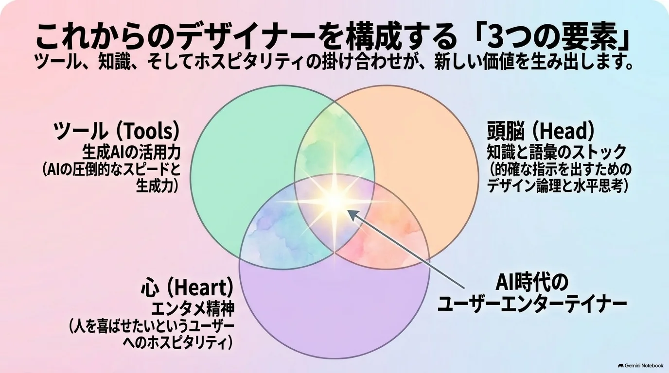 これからのデザイナーを構成する3つの要素