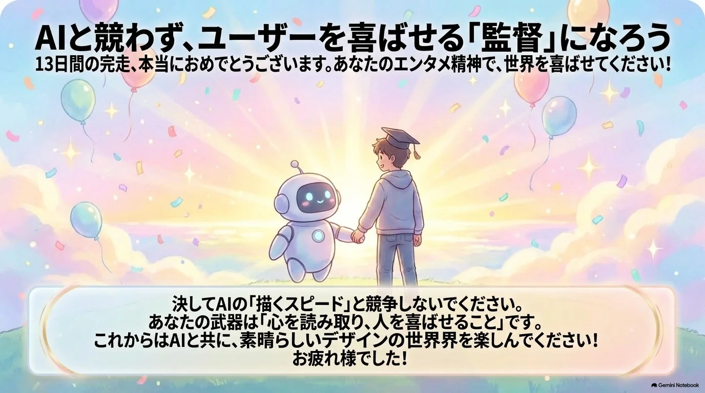 AIと競わずユーザーを喜ばせる監督になろう