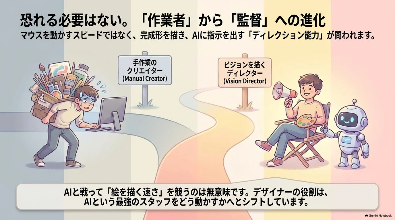 作業者から監督へ。ディレクション能力への進化