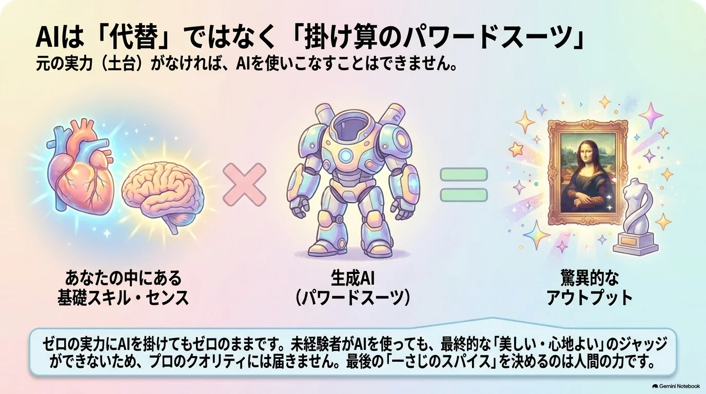 AIは代替ではなく掛け算のパワードスーツ