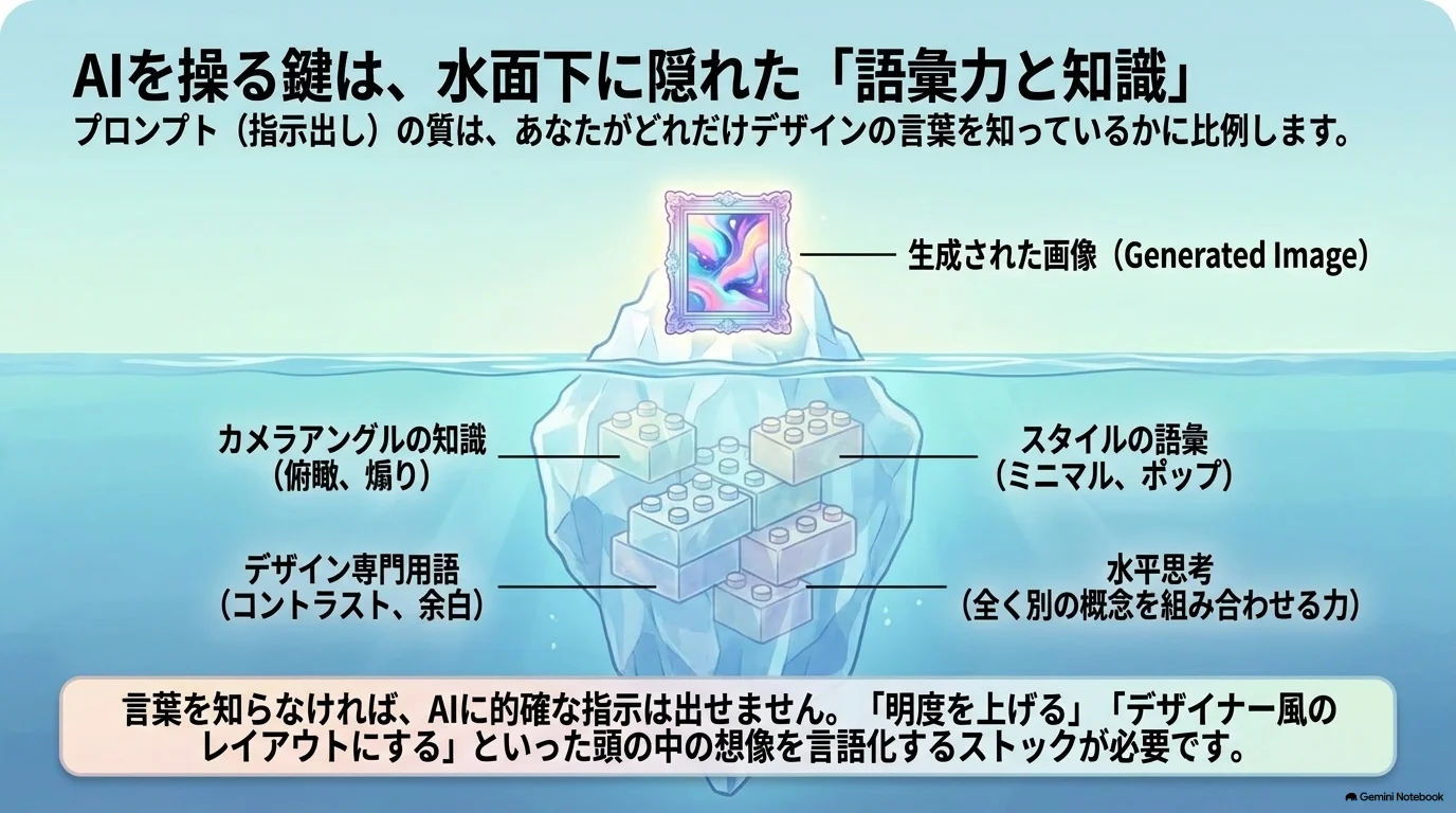 AIを操る鍵は語彙力と知識